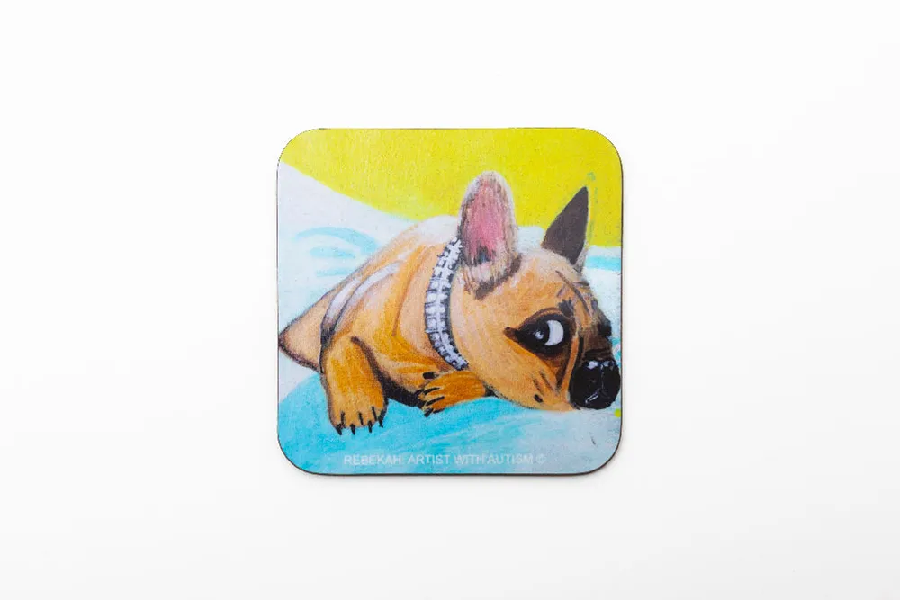 French Bulldog Puppy Coaster