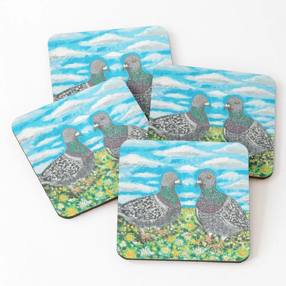 Pigeons in Meadow Coaster