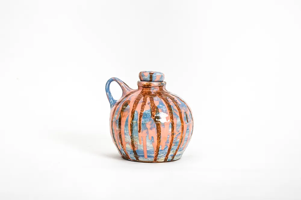 Pink Oil Lamp